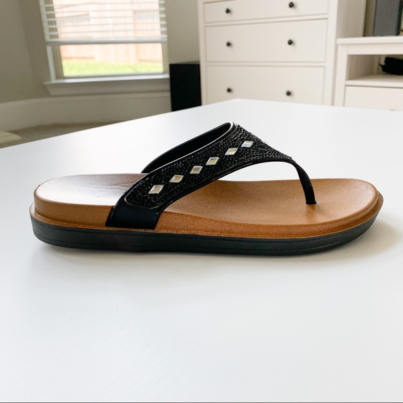 SuperJack Black Sandals 201 - Picture 2 of 6